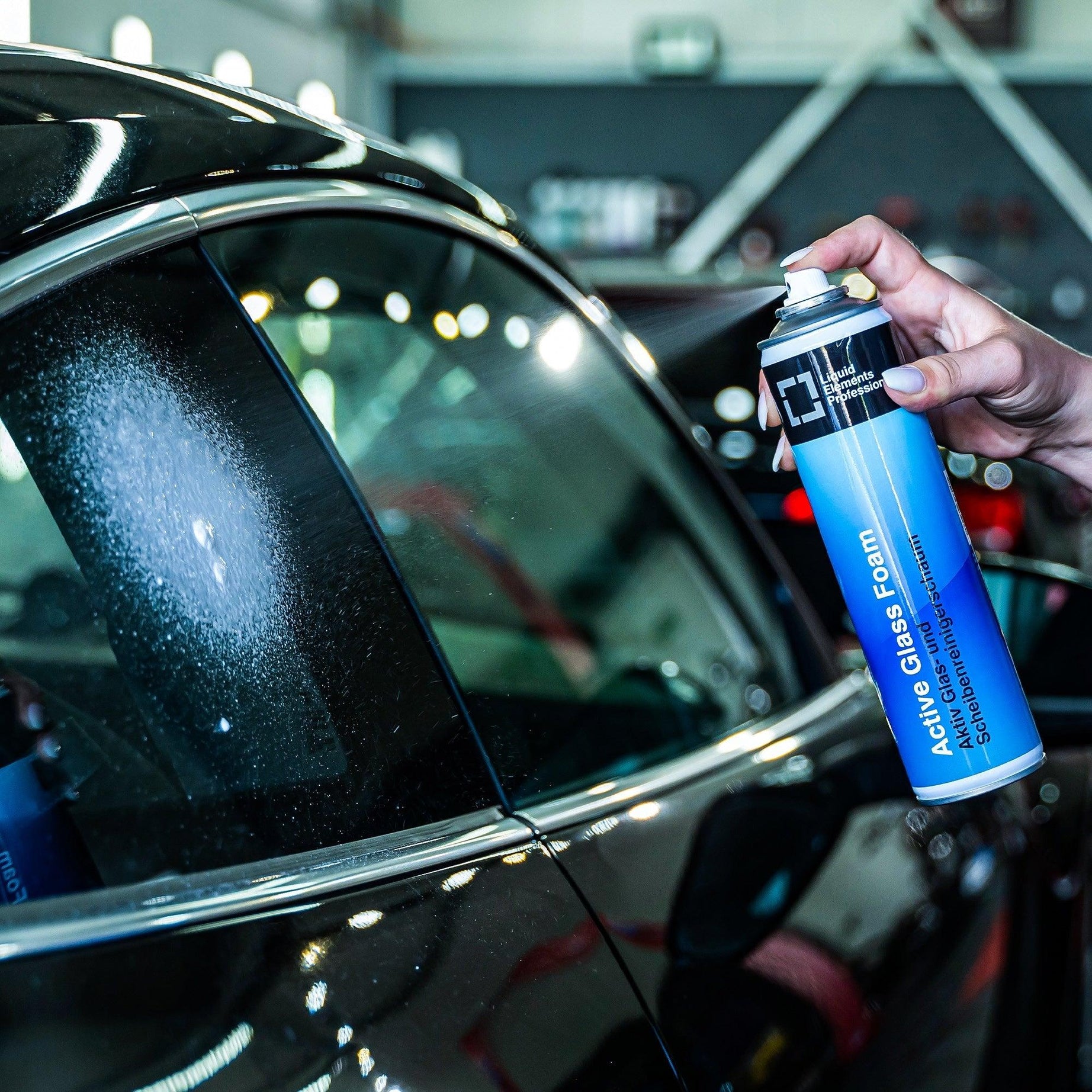 Liquid Elements - Active Glass Foam - Glas- und Scheibenreinigungs-Schaum 400ml - detailingshop.ch