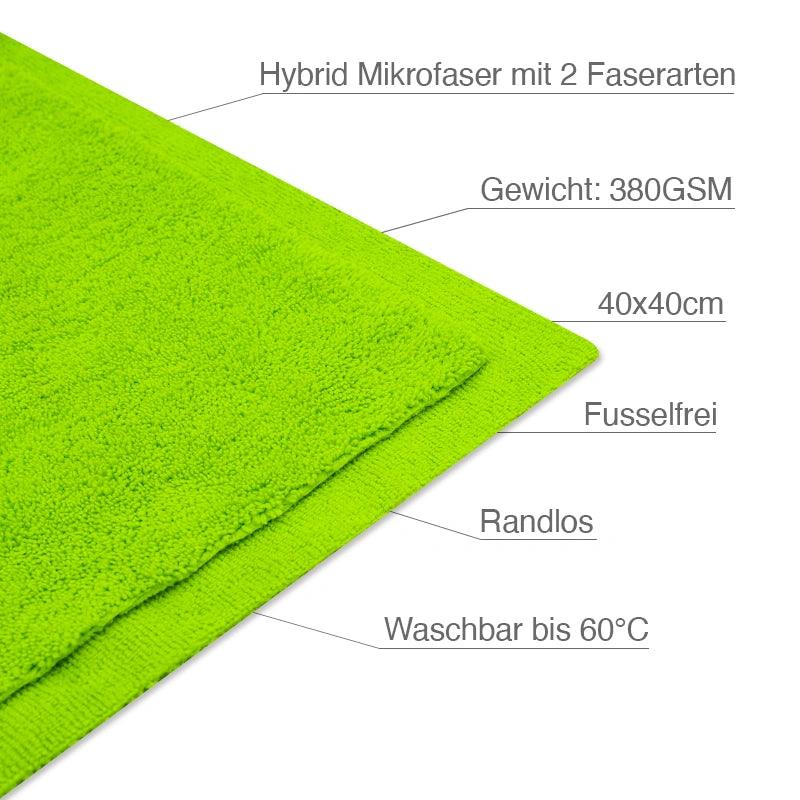 Liquid Elements - Bilateral Innenraum-Mikrofasertuch 380GSM - detailingshop.ch