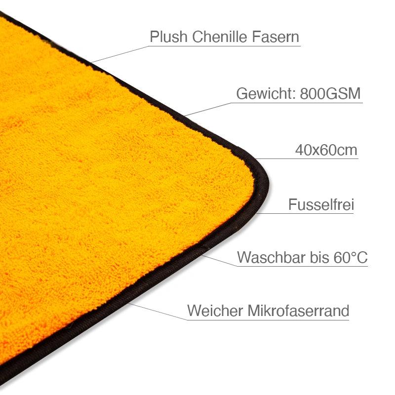 Liquid Elements - Orange Baby Trockentuch 60x40cm 800GSM - detailingshop.ch