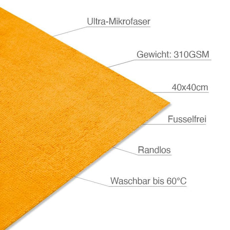 Liquid Elements - Value Mikrofasertuch 5er Pack 40x40cm - detailingshop.ch