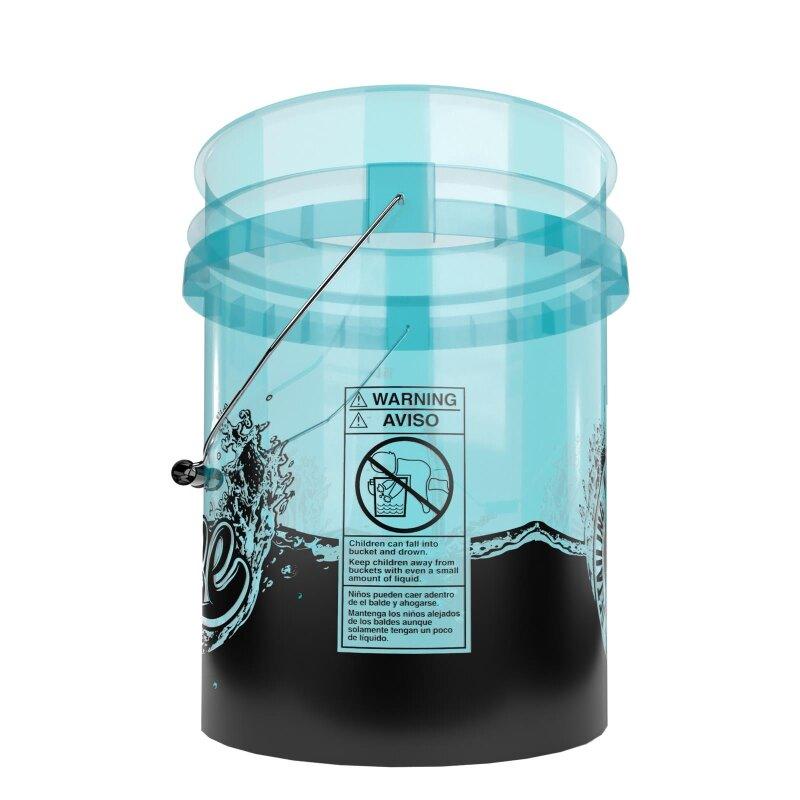 Nuke Guys - Rinse Bucket Transparent 20 Liter - detailingshop.ch
