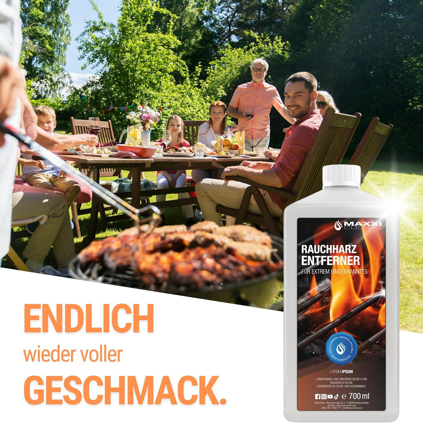 Maxxi Clean - Rauchharzentferner 700ml