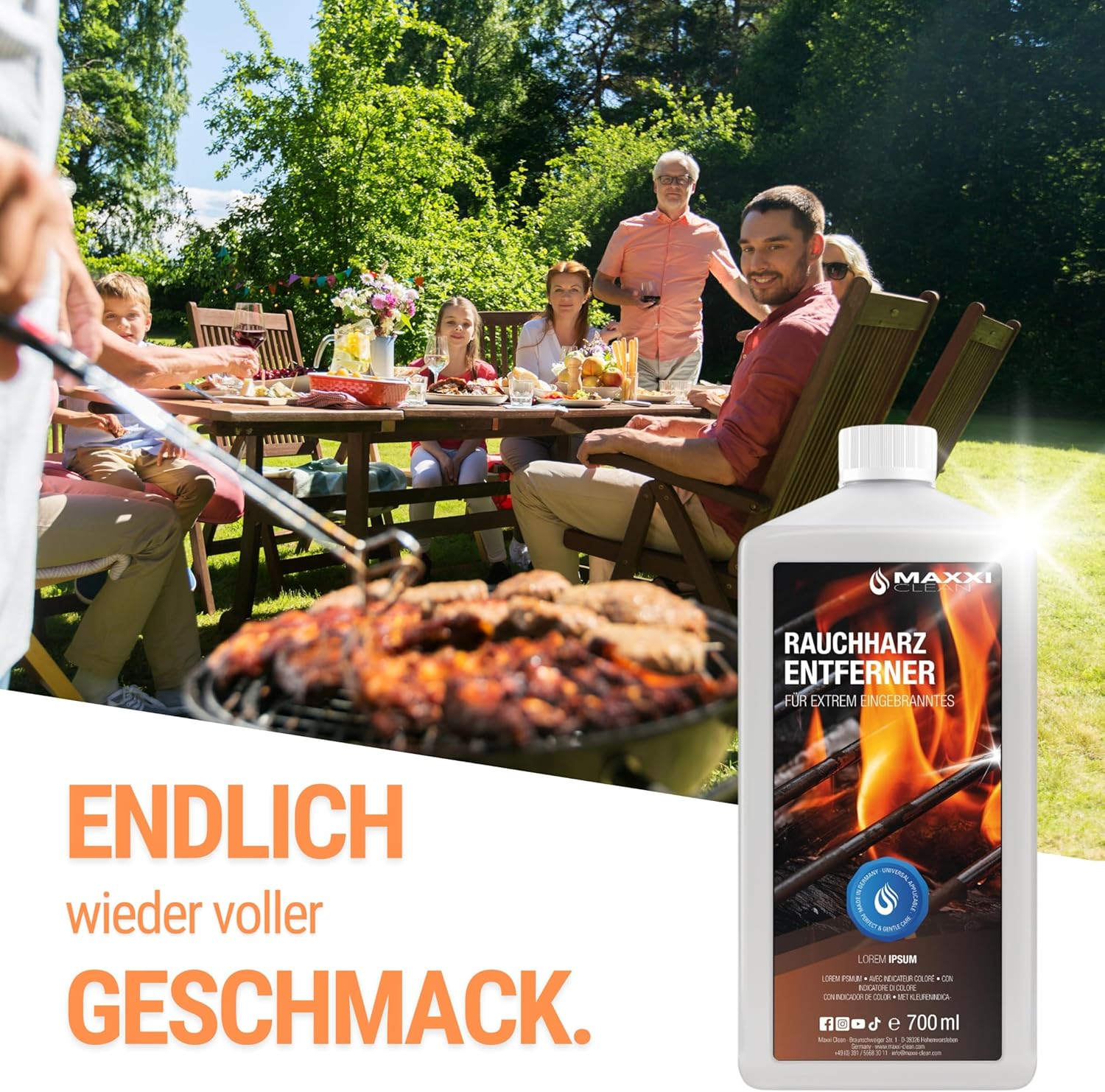 Maxxi Clean - Rauchharzentferner 700ml