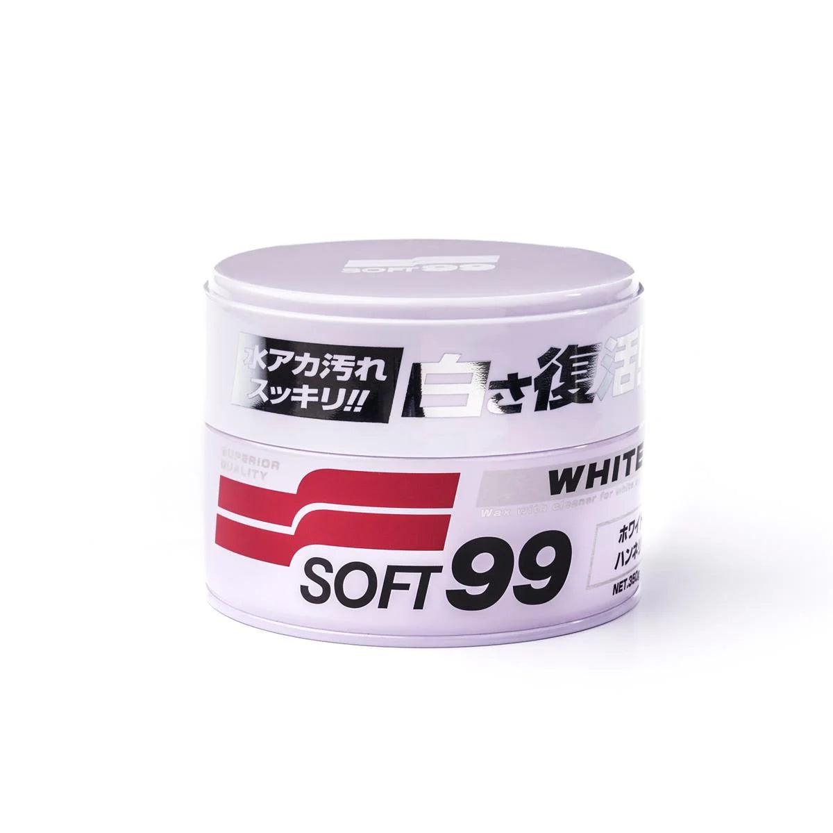 Soft99 - White Soft Wax, für weiße/helle Autolacke, 350 gr - detailingshop.ch