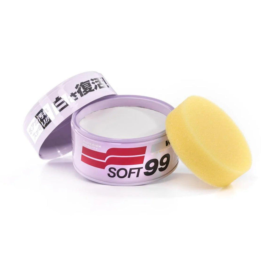 Soft99 - White Soft Wax, für weiße/helle Autolacke, 350 gr - detailingshop.ch