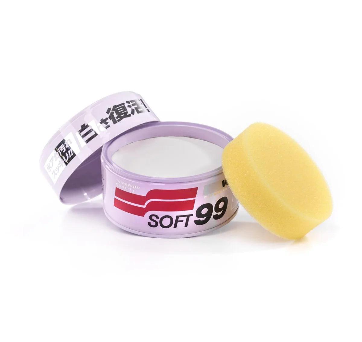 Soft99 - White Soft Wax, für weiße/helle Autolacke, 350 gr - detailingshop.ch