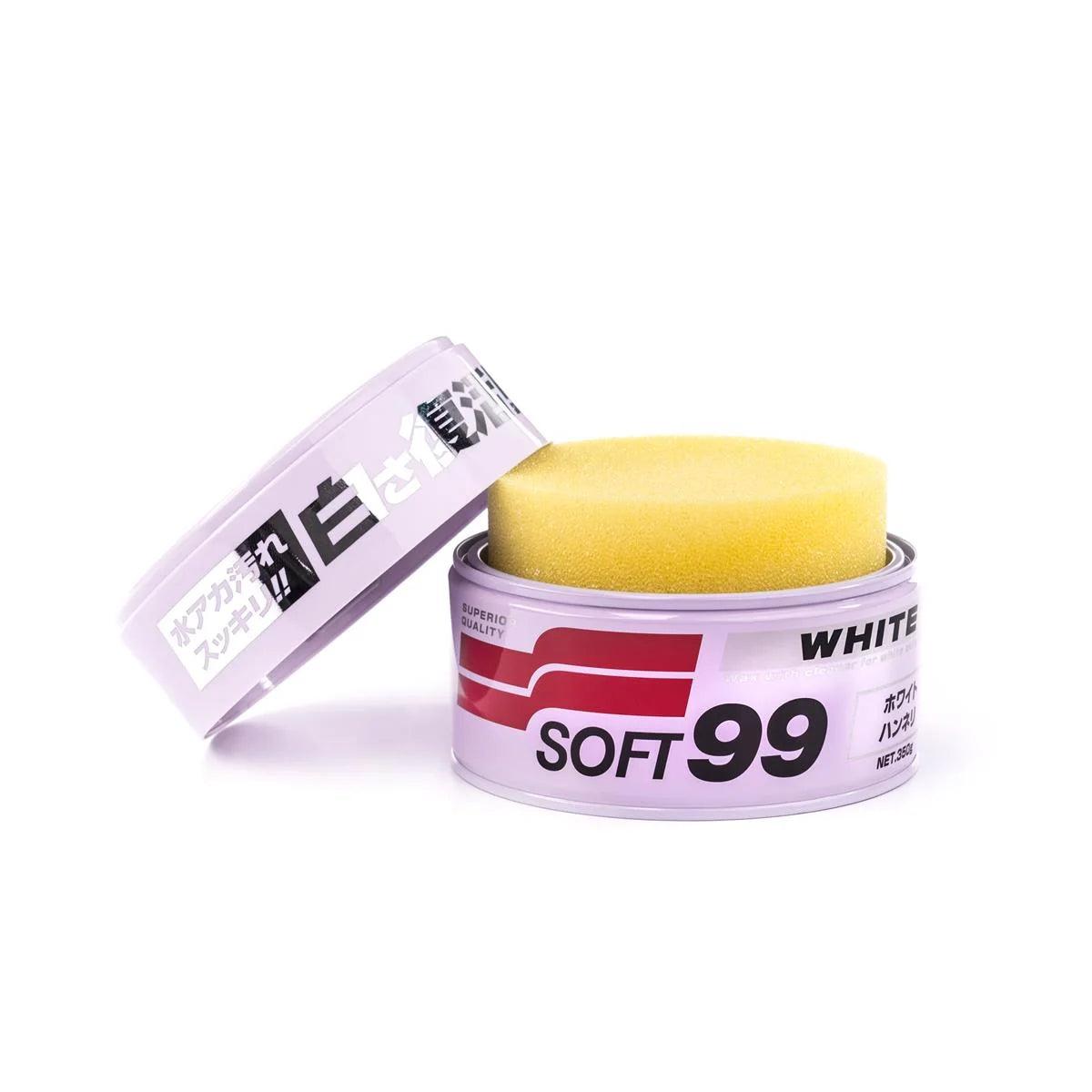 Soft99 - White Soft Wax, für weiße/helle Autolacke, 350 gr - detailingshop.ch