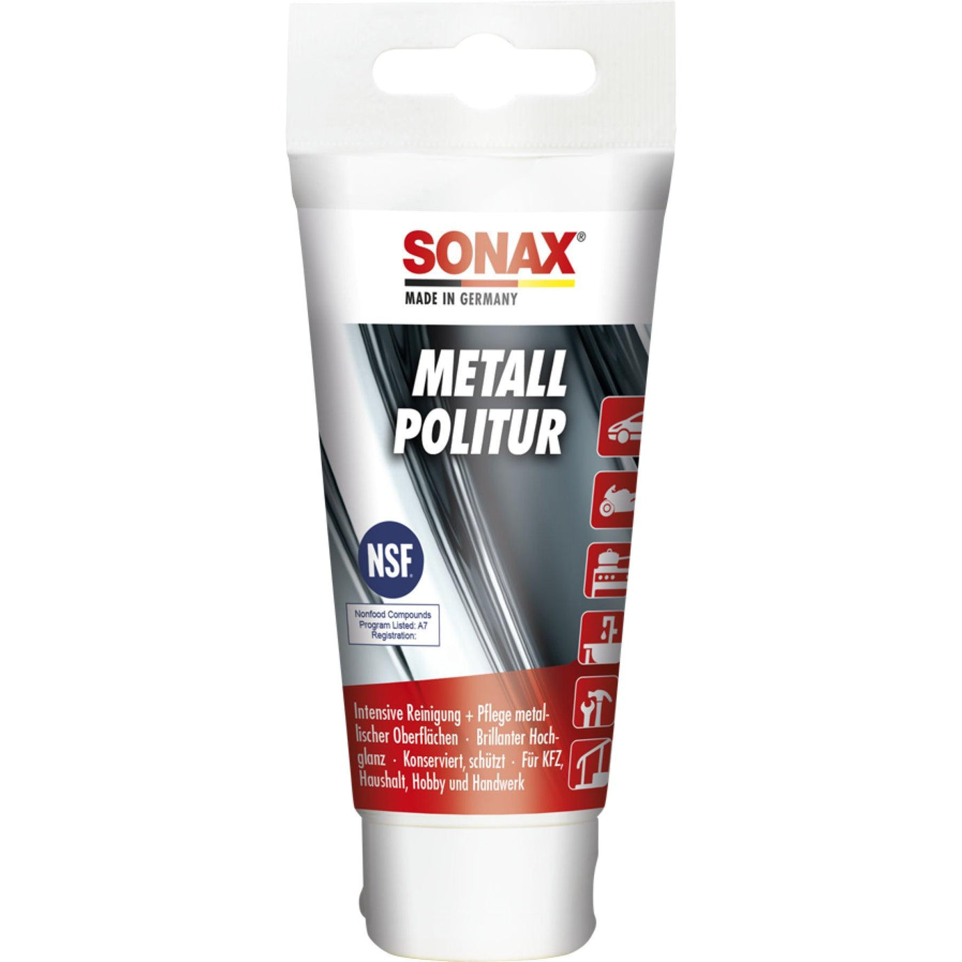 Sonax - Metallpolitur 75ml - detailingshop.ch
